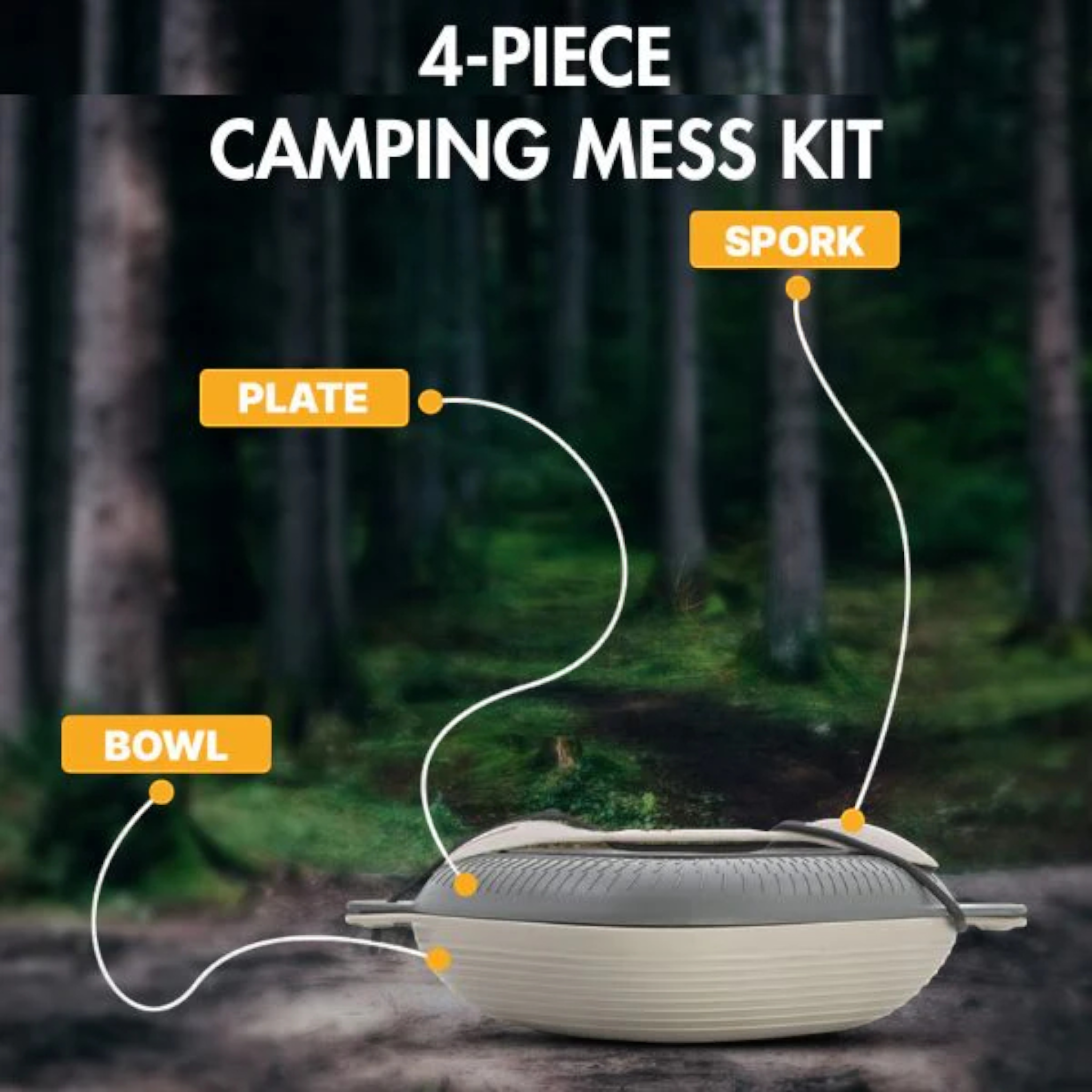 UCO 4 Piece Mess Kit