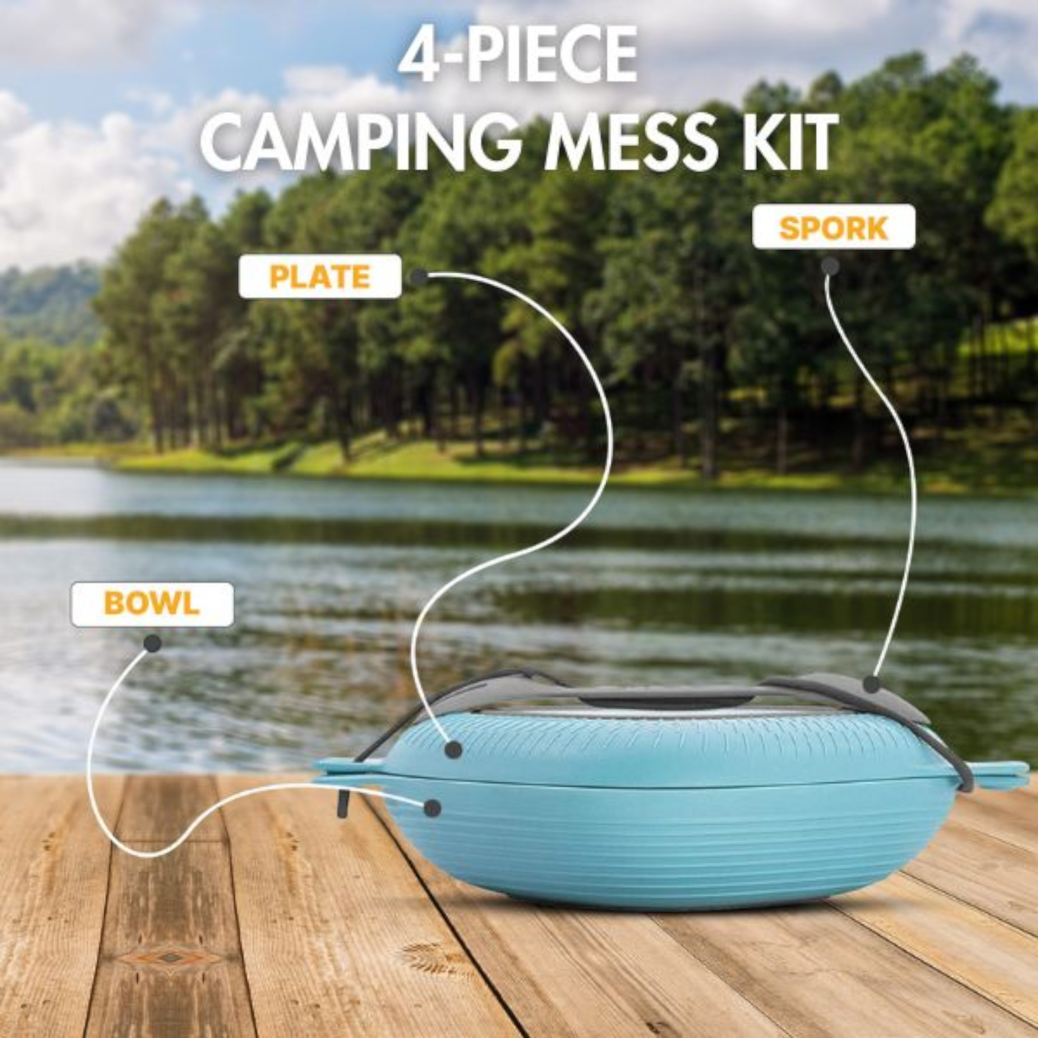 UCO 4 Piece Mess Kit