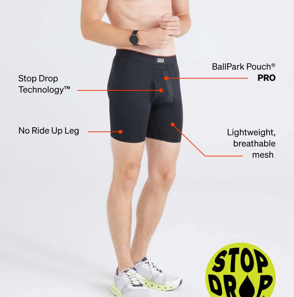 SAXX Multi-Sport Mesh Boxer Briefs - FERAL