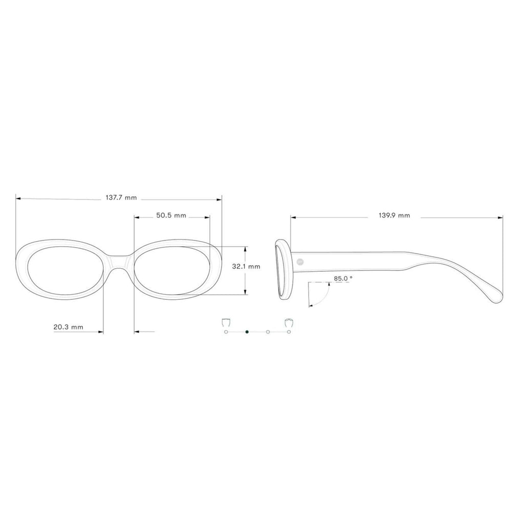 Sunski Bianca Polarized Sunglasses - FERAL
