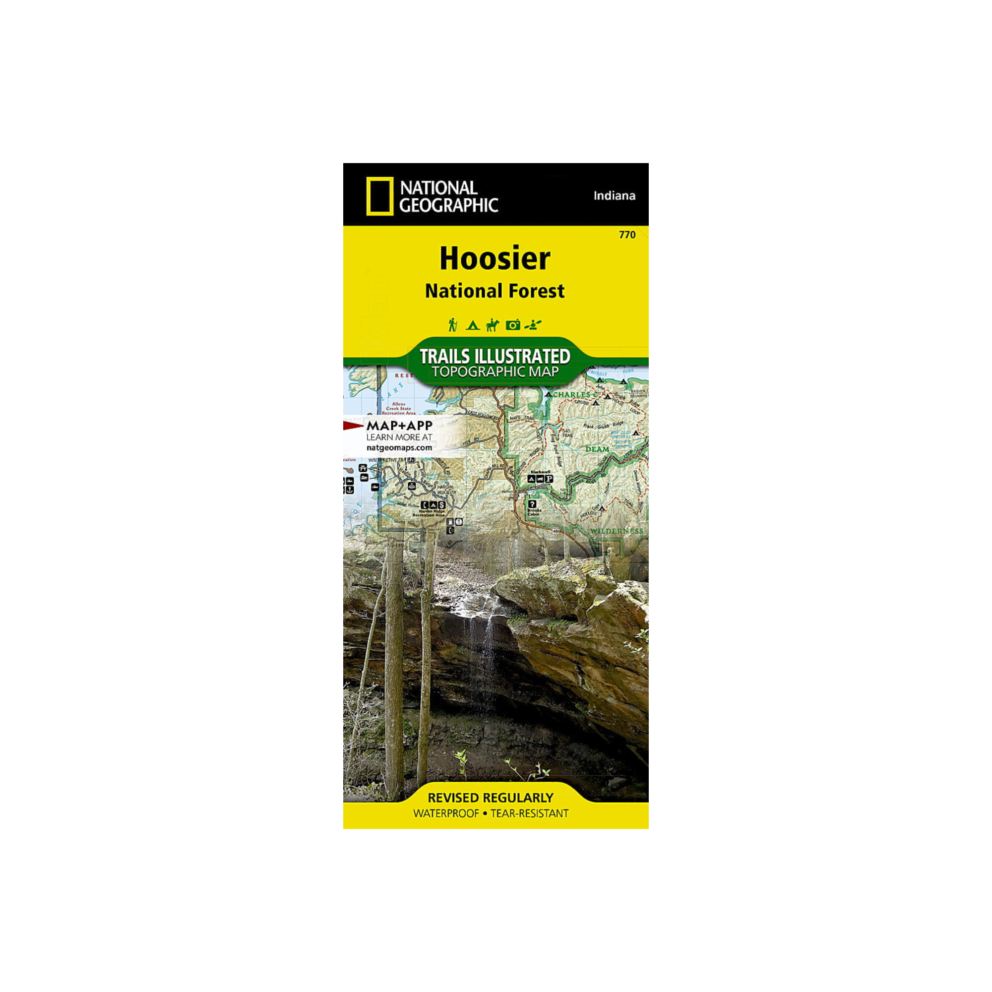 National Geographic 770: Hoosier National Forest Map - FERAL
