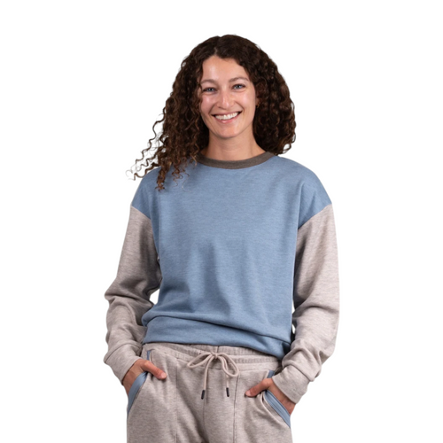 Belong Designs Women's Powell Fleece Crewneck