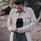 Belong Designs Women's Sherman Fleece Button Up - FERAL