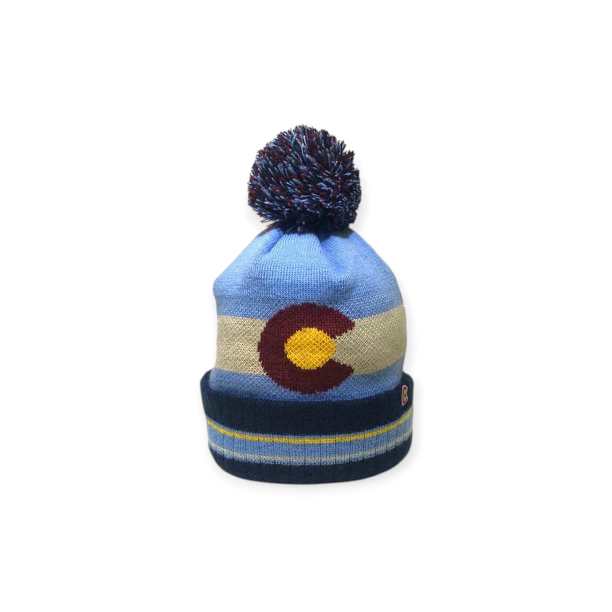 YoColorado Kids' Vintage Colorado State Flag Beanie