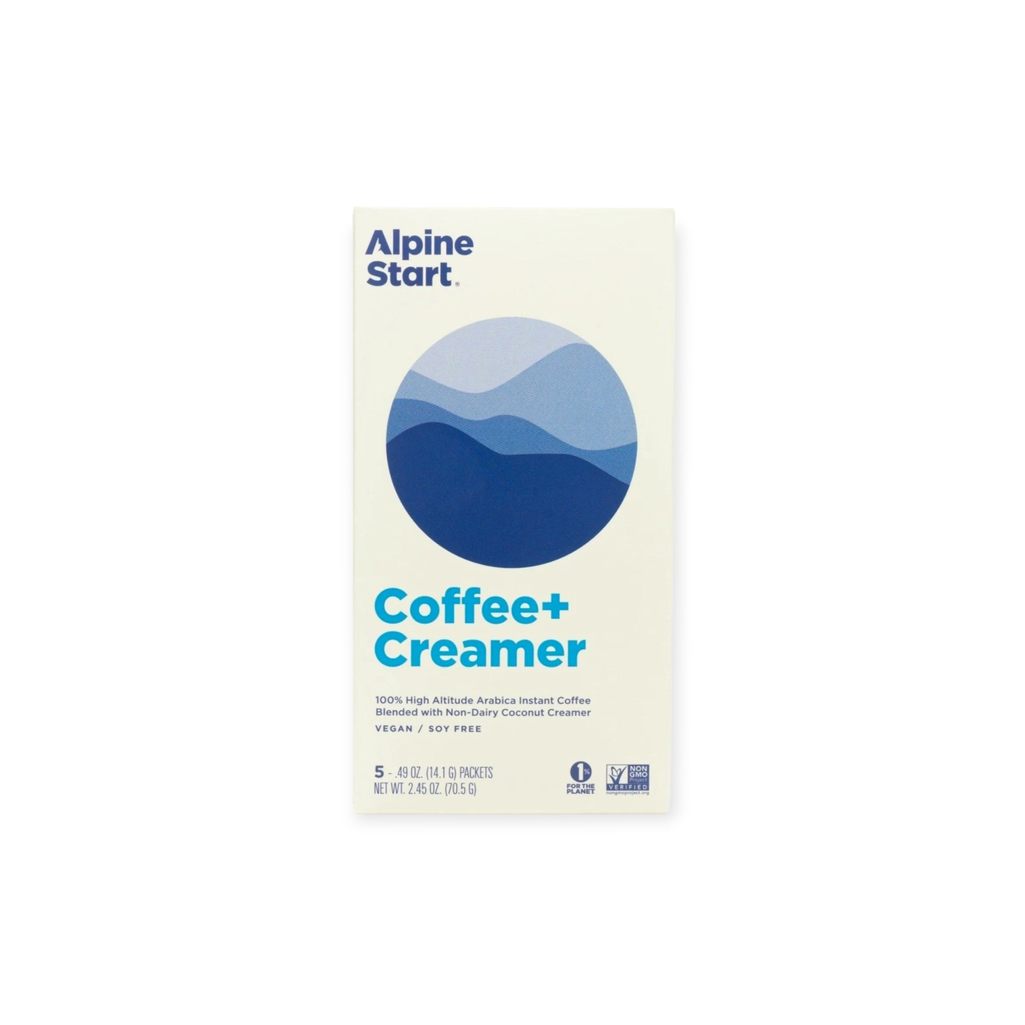 Alpine Start Instant Coffee + Creamer - 5 Pack