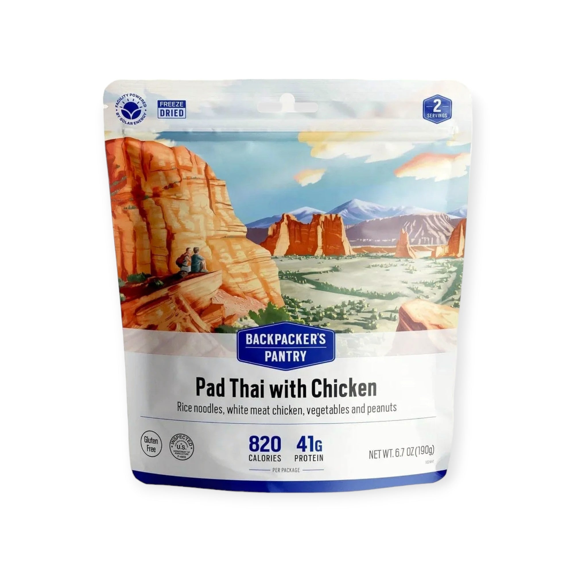 Backpacker's Pantry Pad Thai with Chicken Freeze-Dried Meal