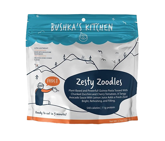 Bushka's Kitchen Zesty Zoodles In Avocado Sauce