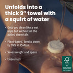 PACT Outdoors Bathroom Wipes - 100 Pack - FERAL