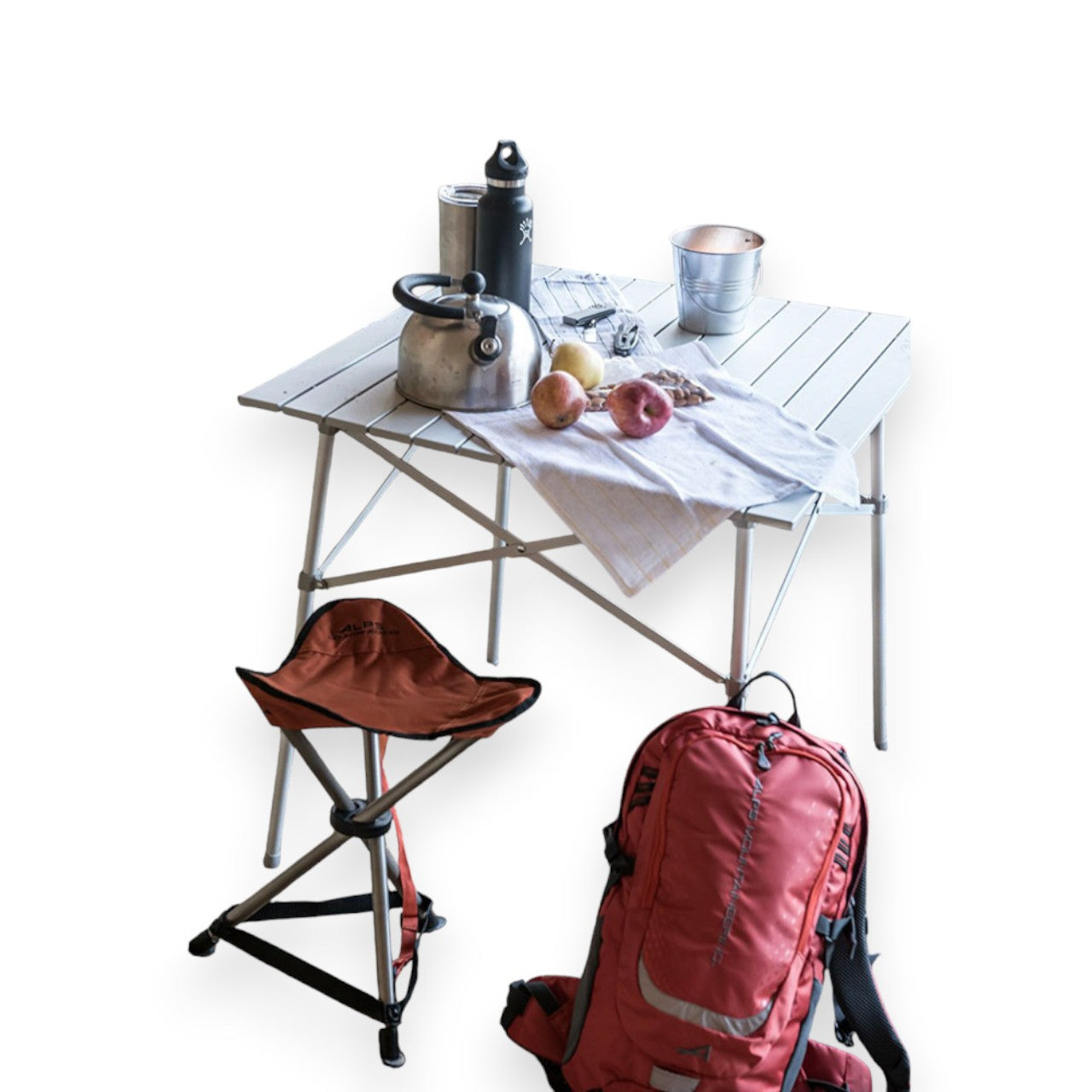 Alps Mountaineering Camp Table Silver - FERAL