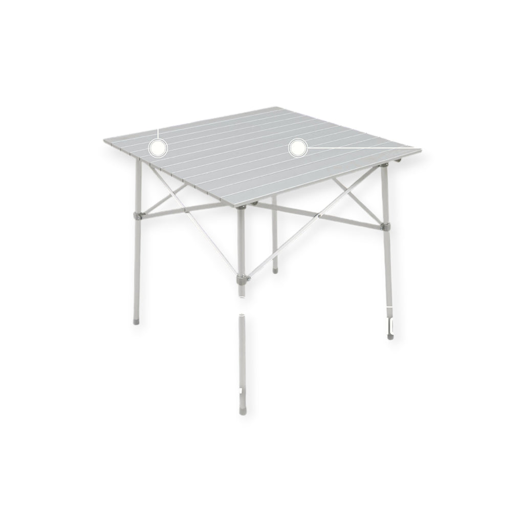 Alps Mountaineering Camp Table Silver - FERAL