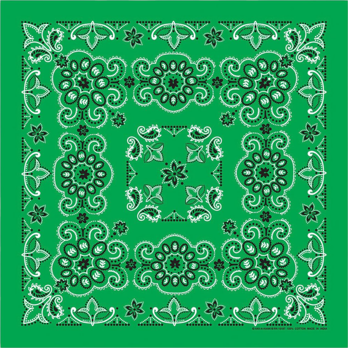 Carolina Manuf Texas Paisley Bandana - FERAL