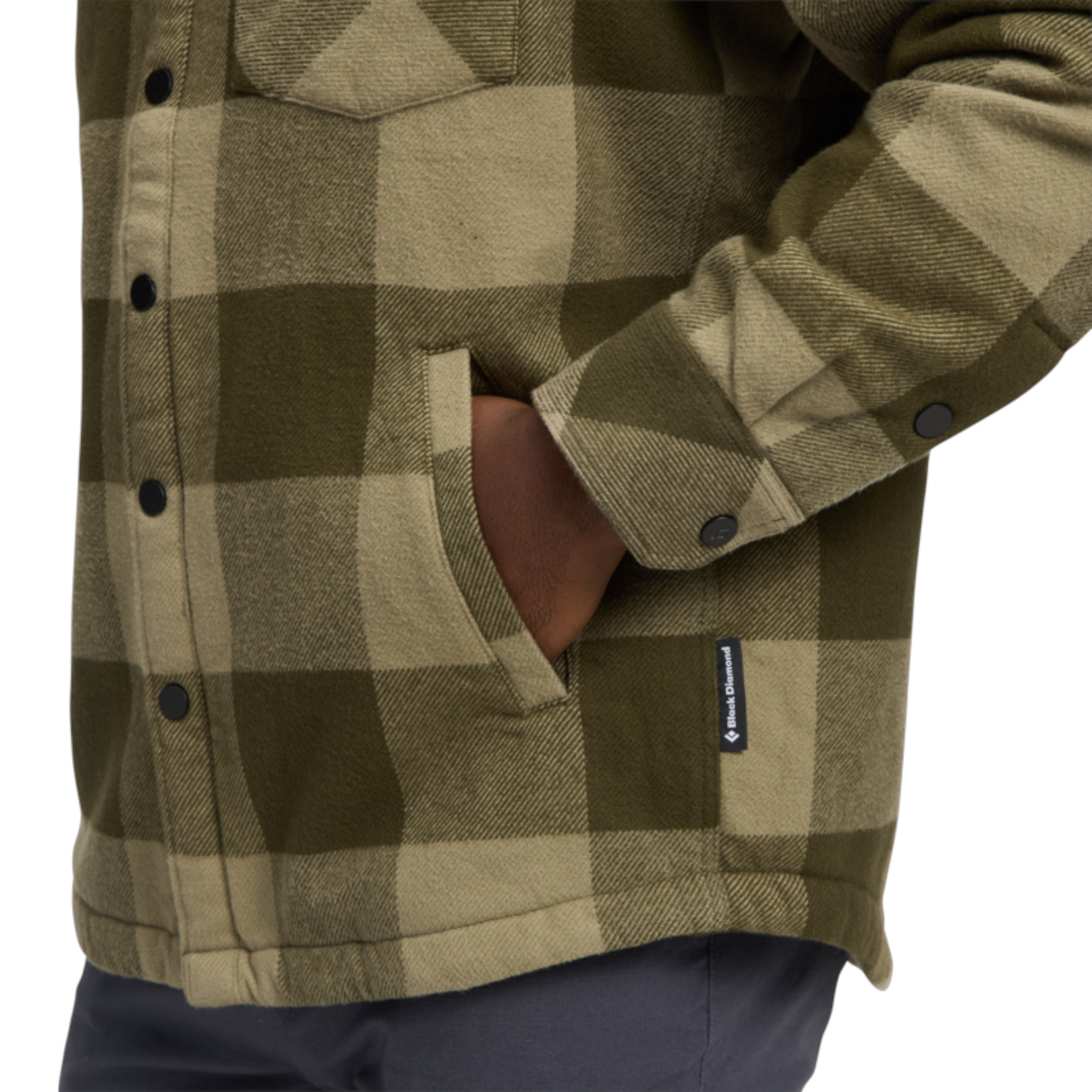 Black Diamond Men's Project Lined Flannel - FERAL