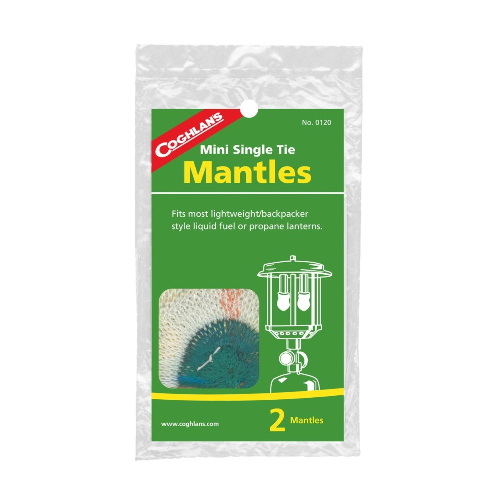 Coghlans Single Tie Mini Mantles 2 Pack