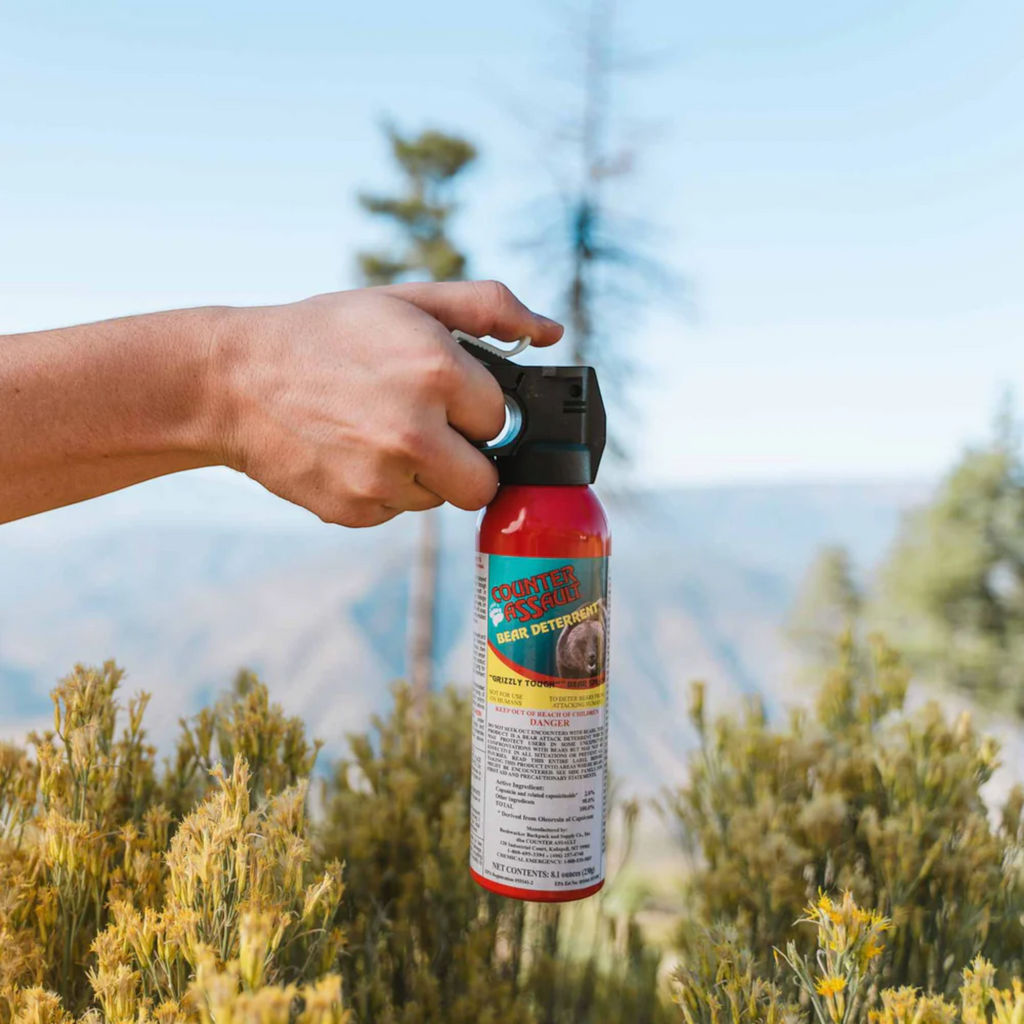 Counter Assault 8.1 oz Bear Spray Two Pack with Holster