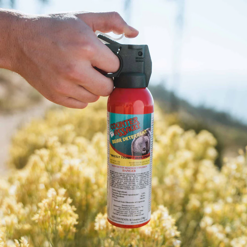 Counter Assault 8.1 oz Bear Spray Two Pack with Holster