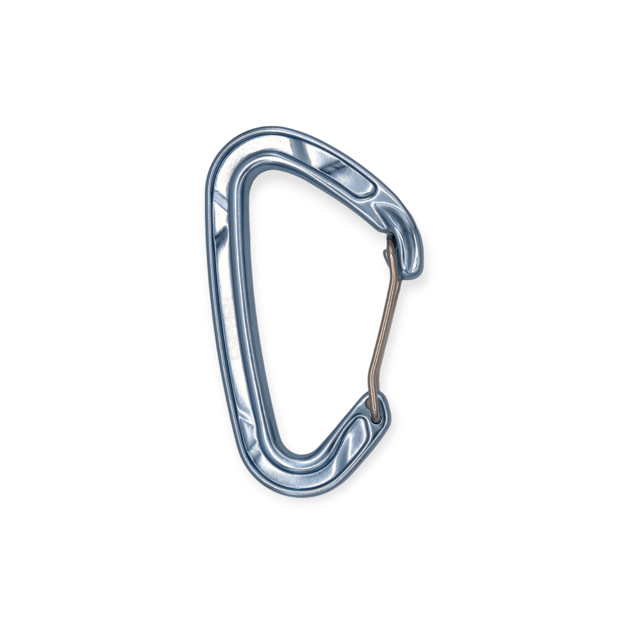 Cypher Echo Wired Gate Carabiner Blue