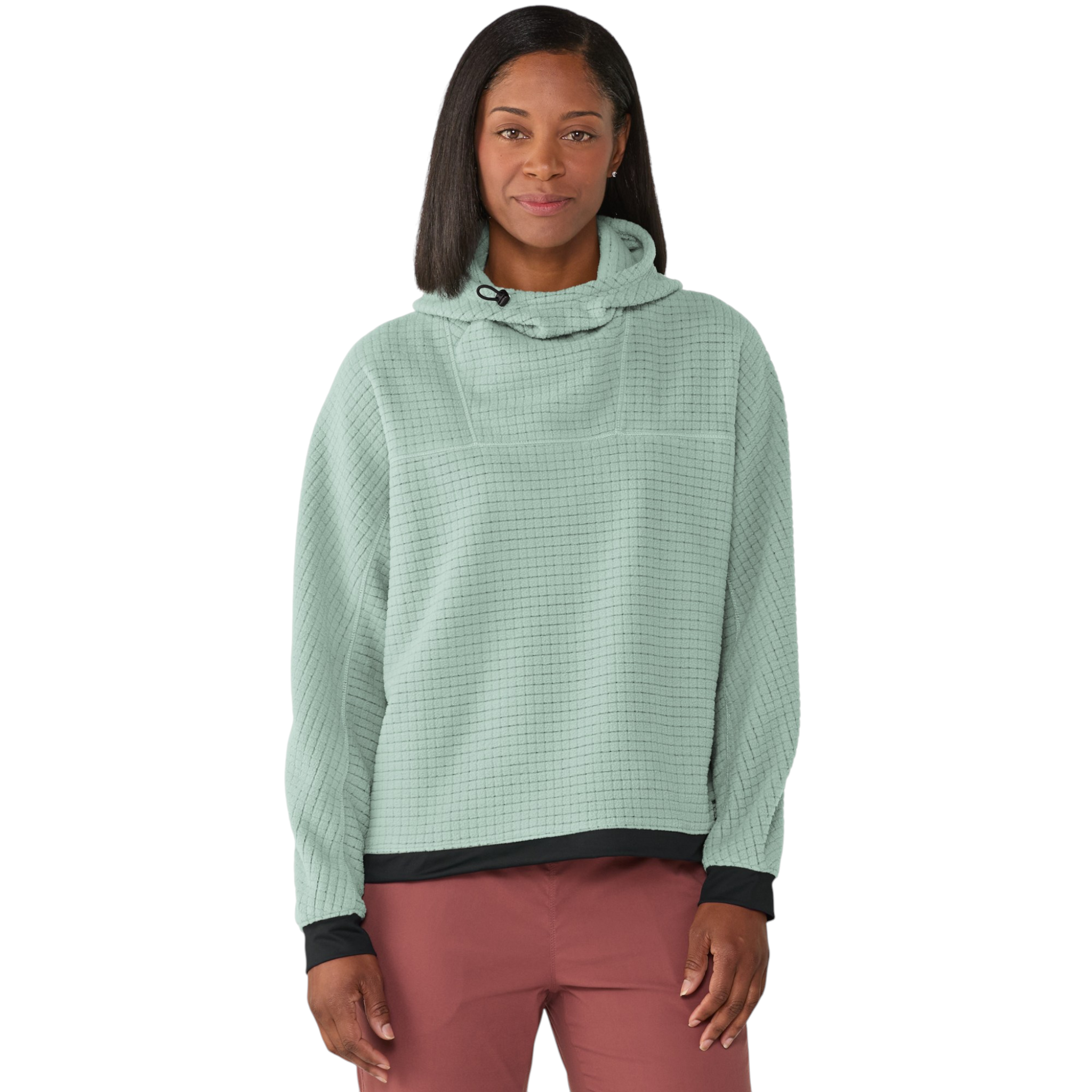 Mountain Hardwear Women's Summit Grid Big Grid Hoody - FERAL