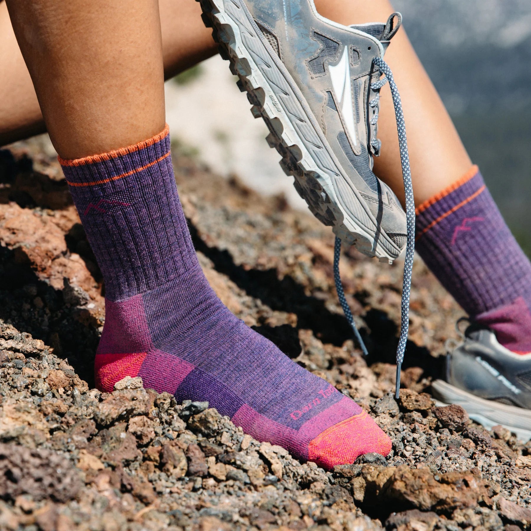 Darn Tough Women's Hiker Micro Crew Midweight with Cushion Socks