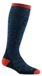 Darn Tough Women's Traverse OTC Lightweight Ski Socks - FERAL