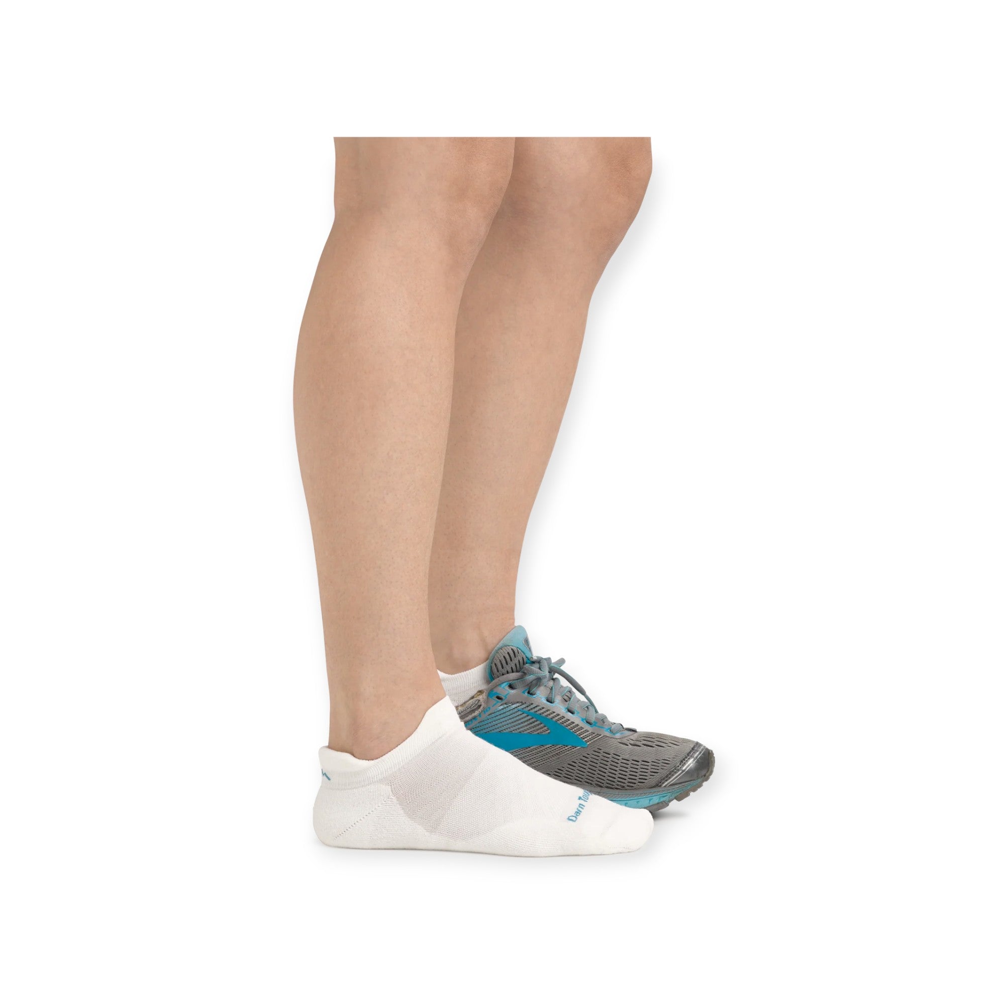 Darn Tough Women's No Show Tab Ultra-Lightweight With Cushion Running Socks