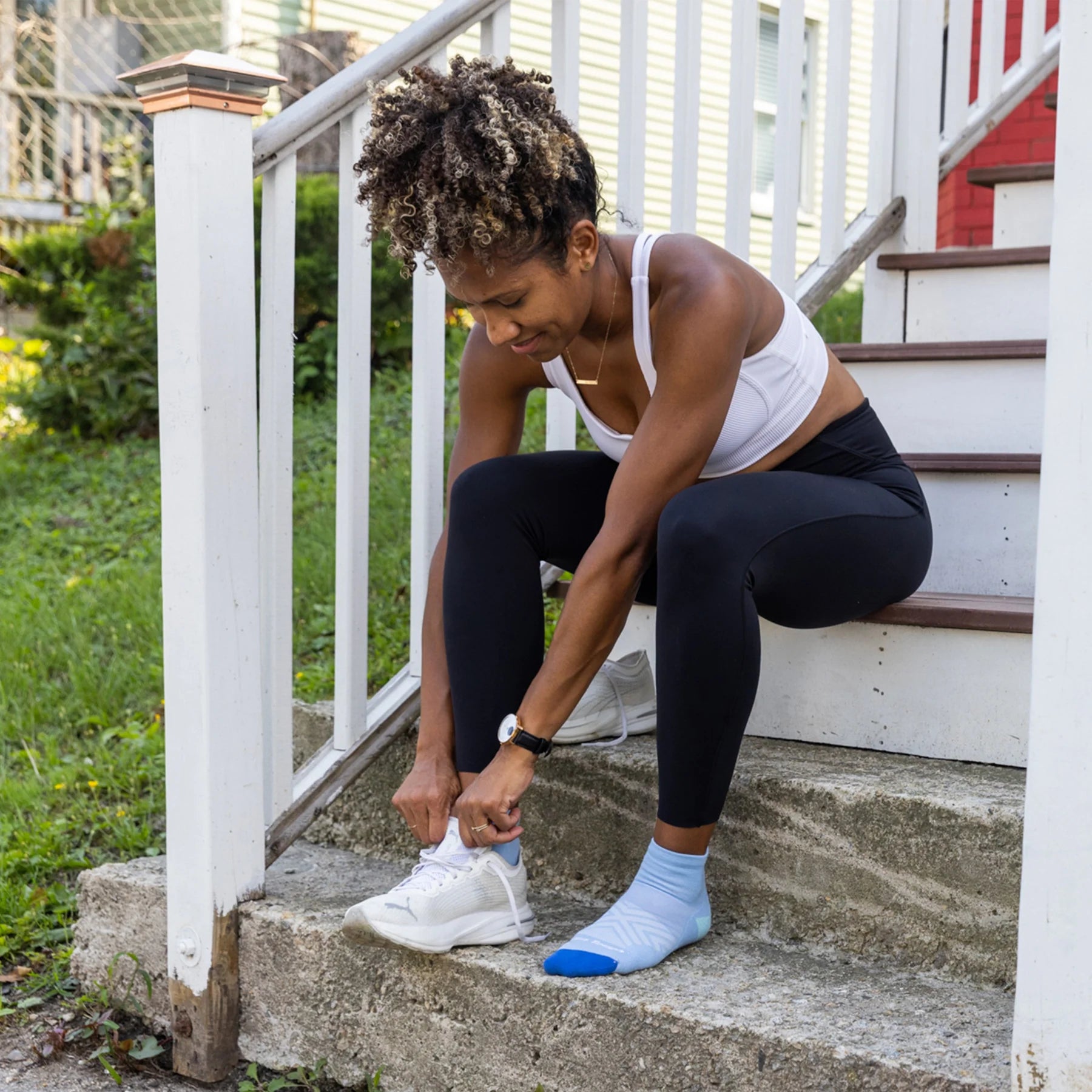 Darn Tough Women's Quarter Ultra Lightweight with Cushion Running Socks