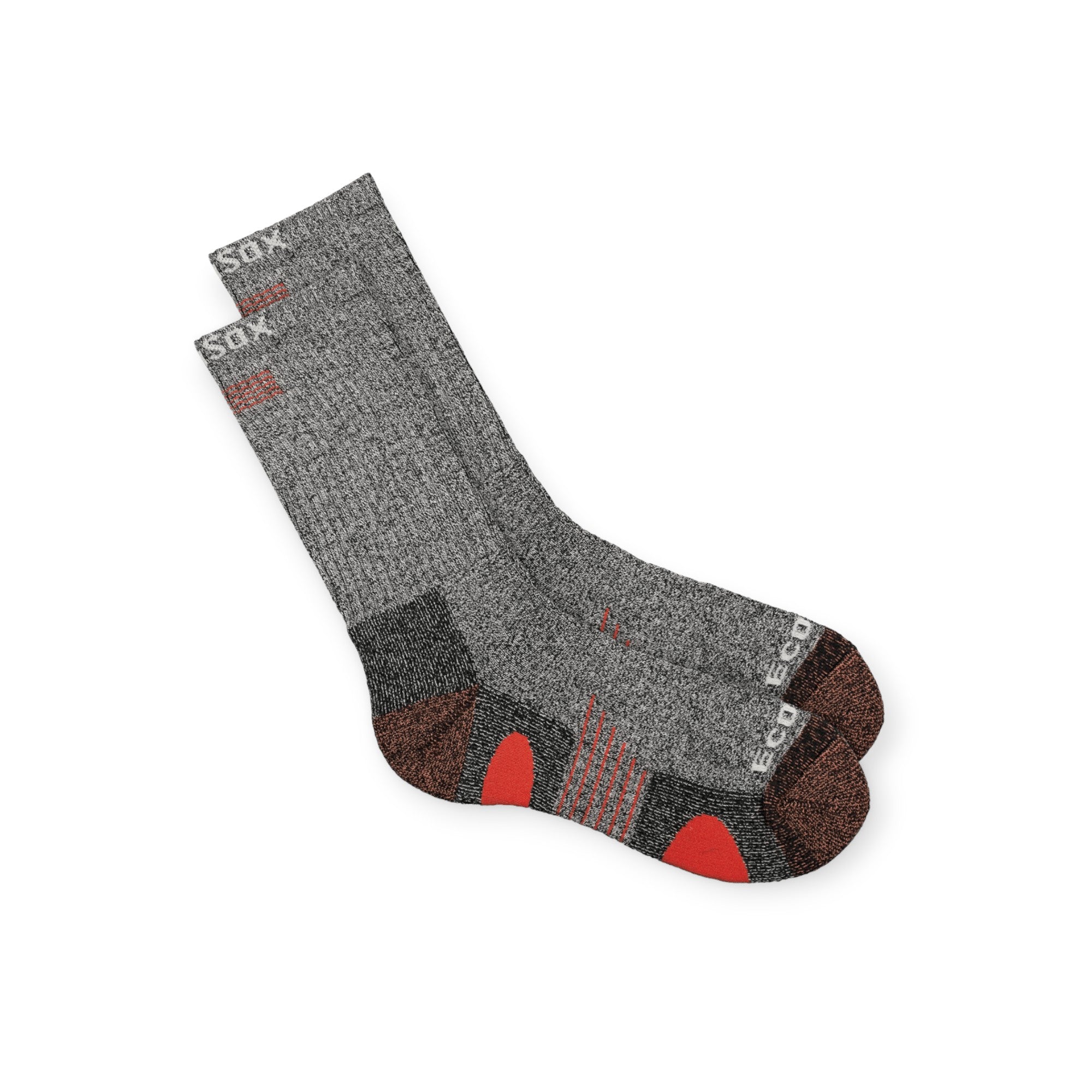 EcoSox Bamboo Medium Weight Hiking Crew Socks