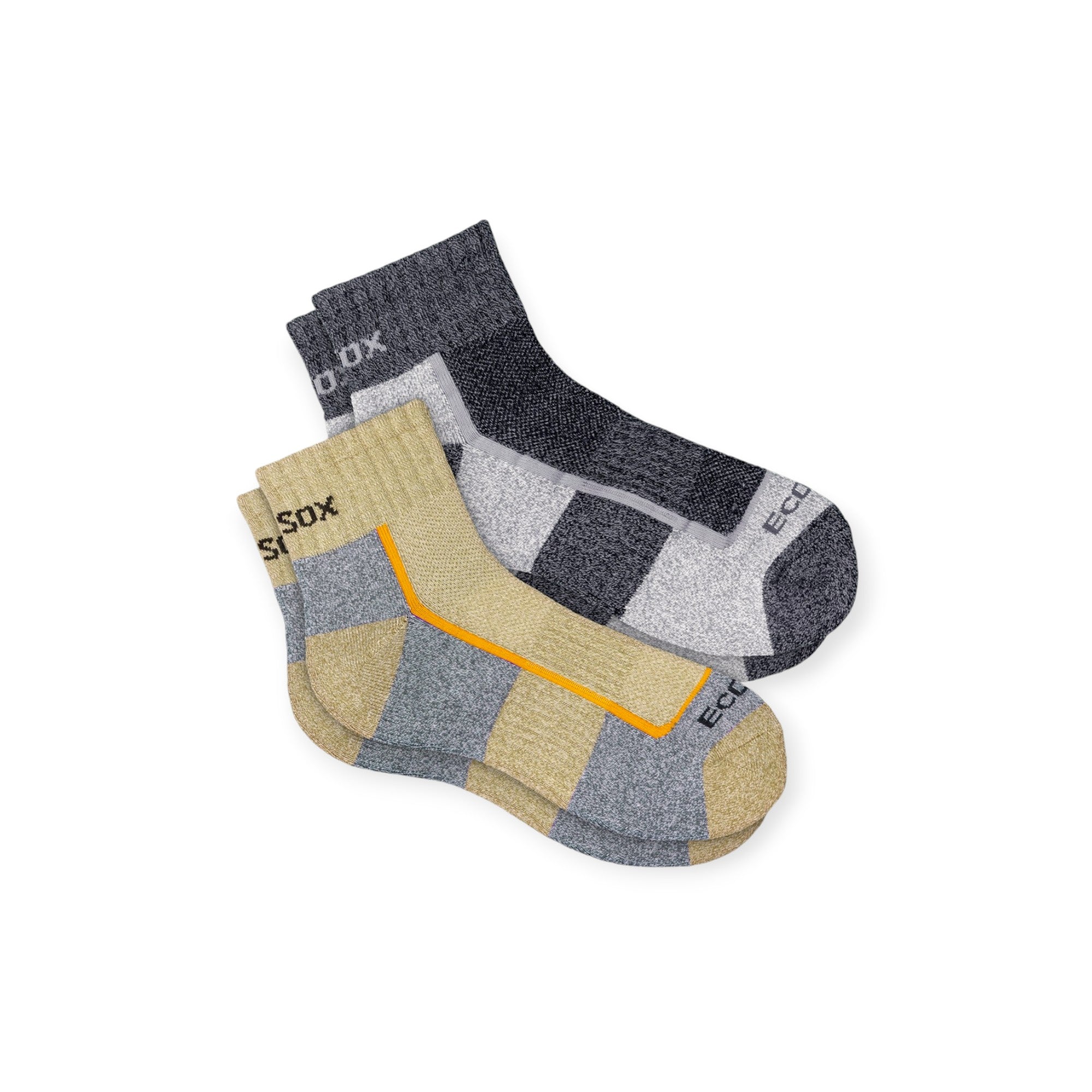 Ecosox Hiking Quarter Light Weight Socks