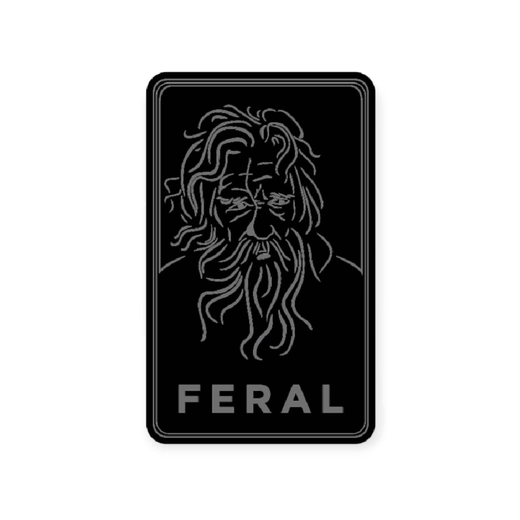 FERAL Old Man Sticker