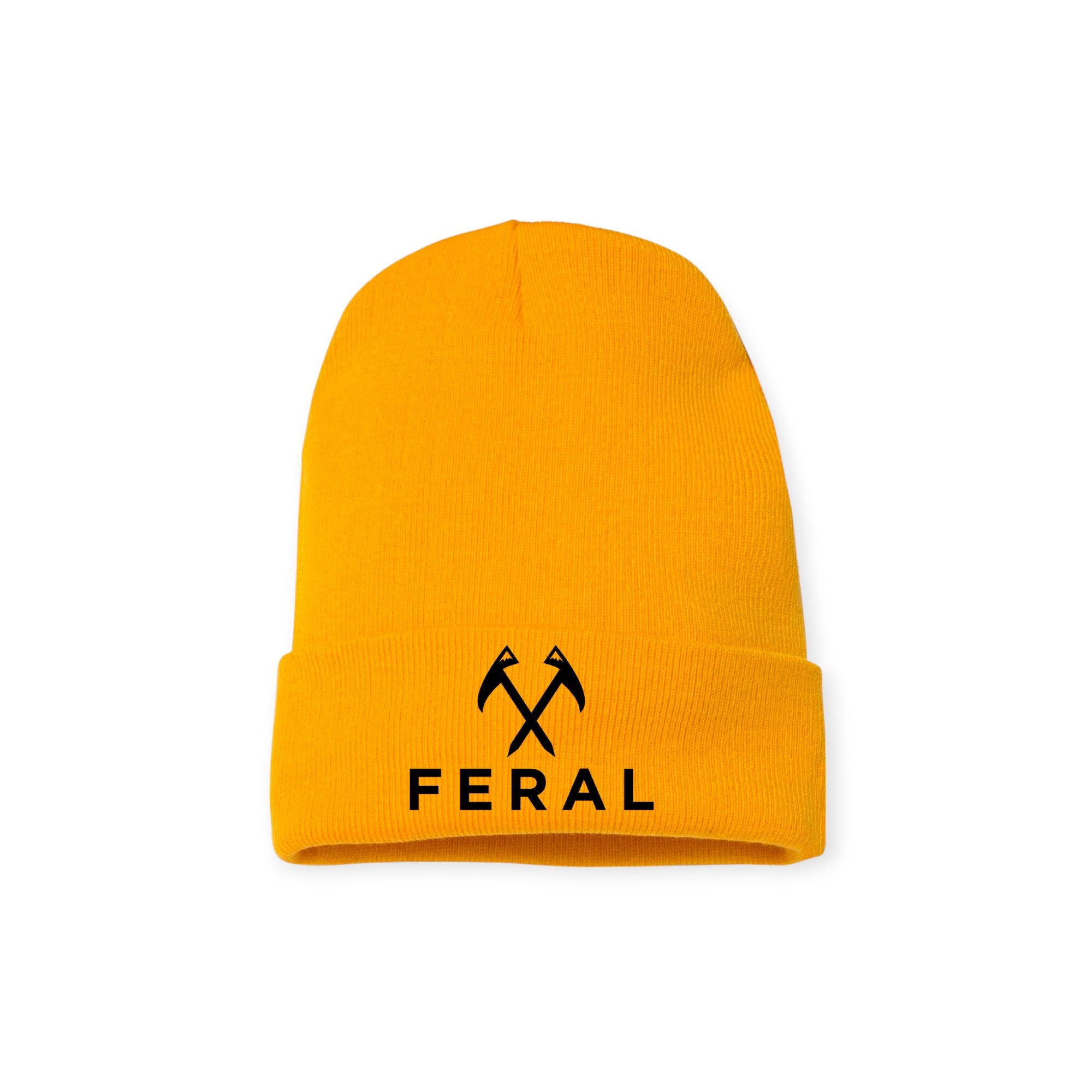 FERAL Classic Cuffed Logo Beanie - FERAL