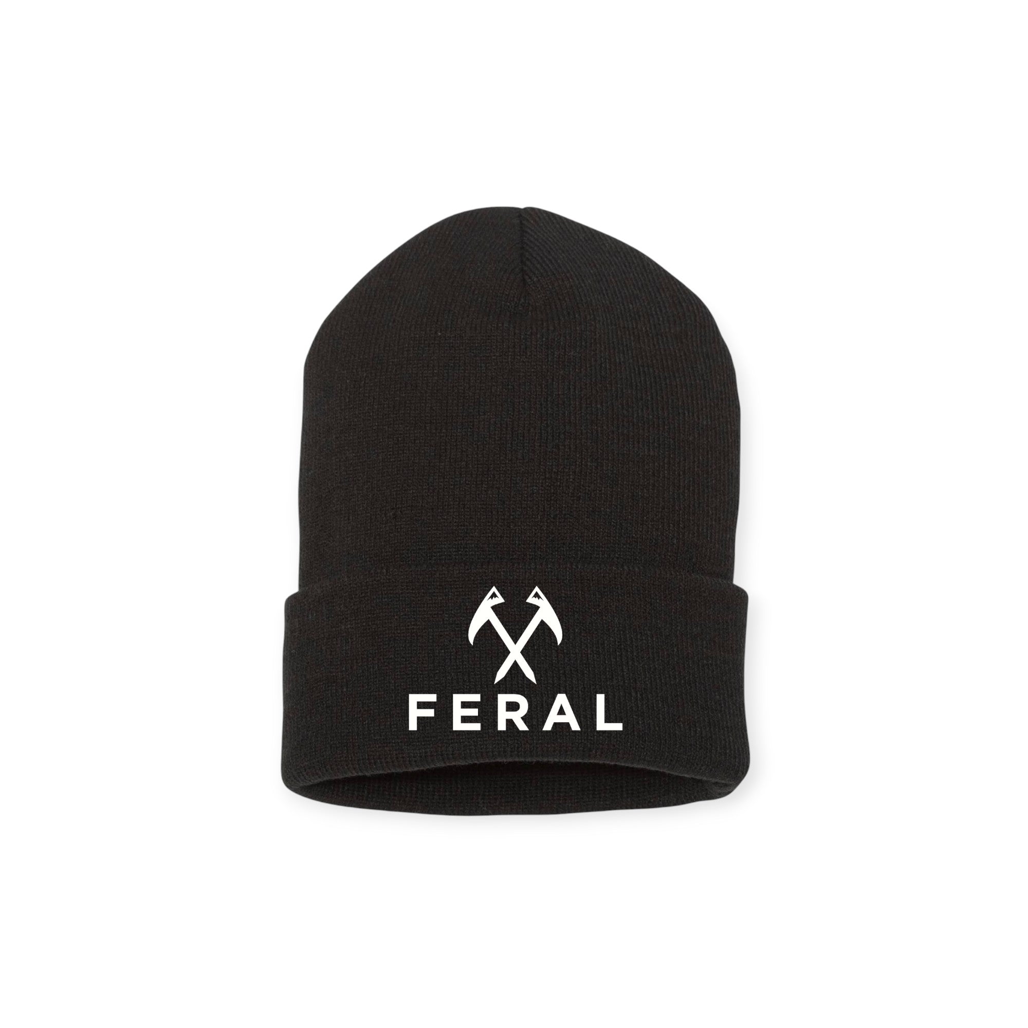 FERAL Classic Cuffed Logo Beanie - FERAL