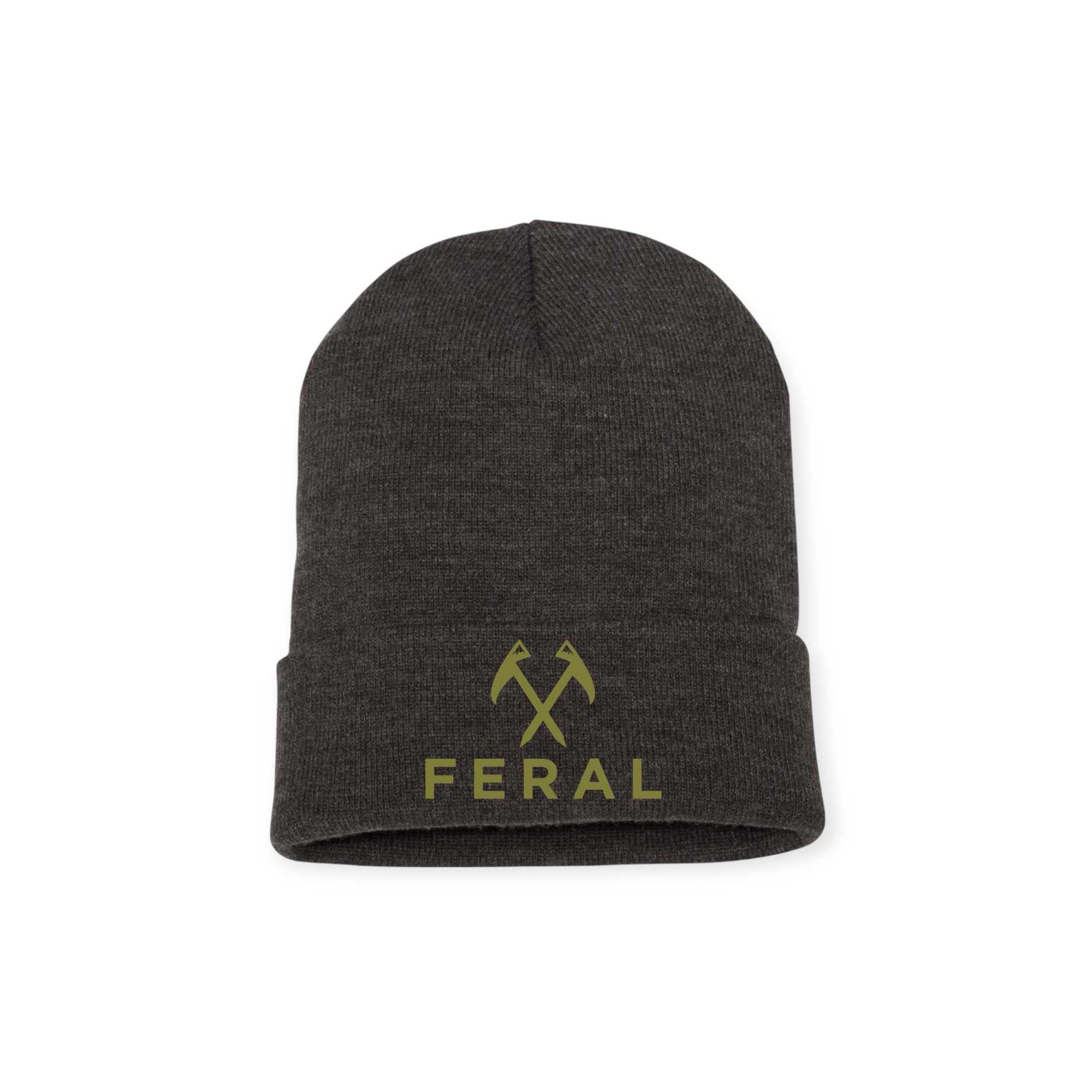 FERAL Classic Cuffed Logo Beanie - FERAL
