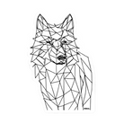 FERAL Sketchy Wolfy Magnet - FERAL