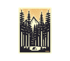 FERAL Tall Pines Tent Sticker - FERAL