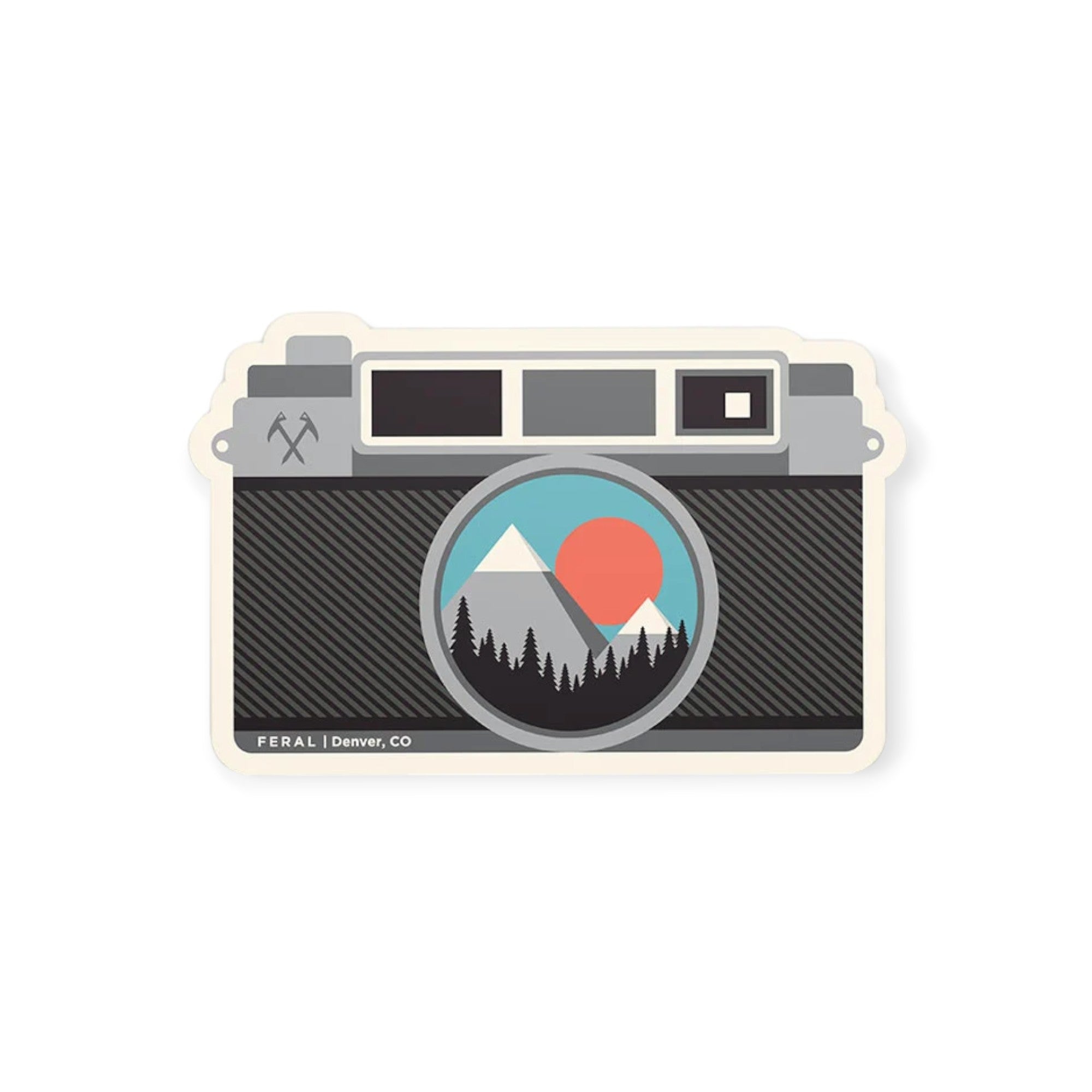 FERAL Denver Camera Sticker