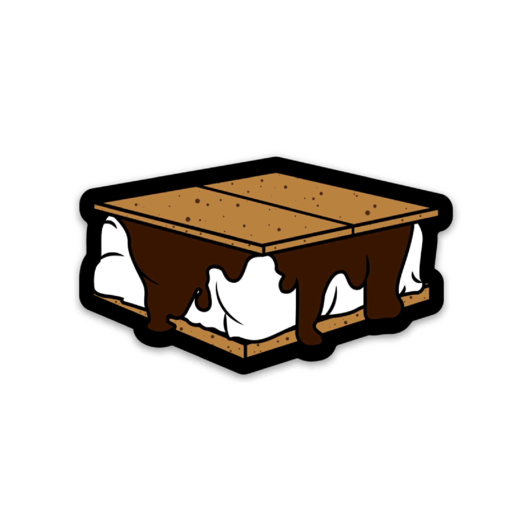 FERAL S'mores Sticker
