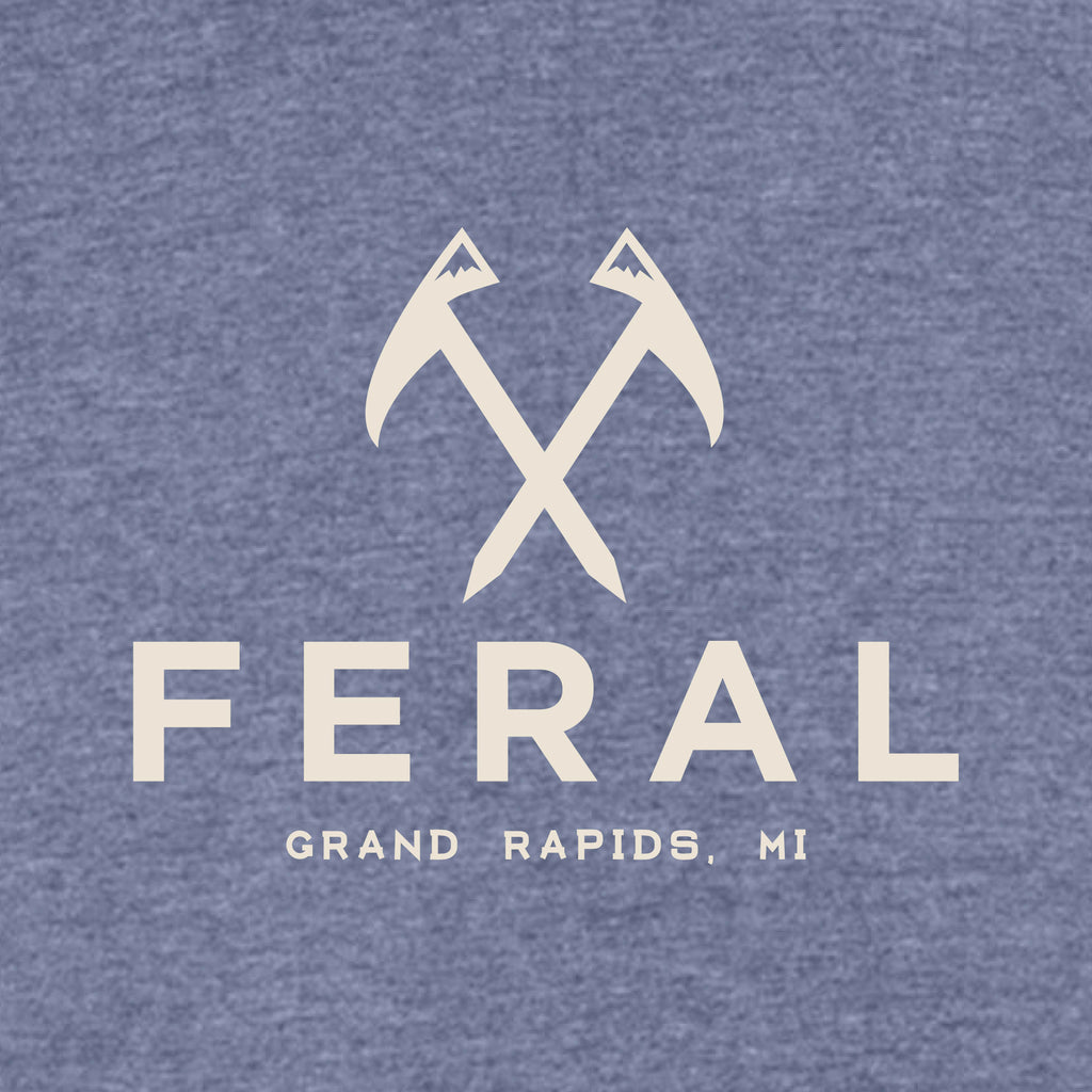 FERAL Grand Rapids Logo Crew Sweatshirt
