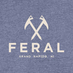 FERAL Grand Rapids Logo Crew Sweatshirt