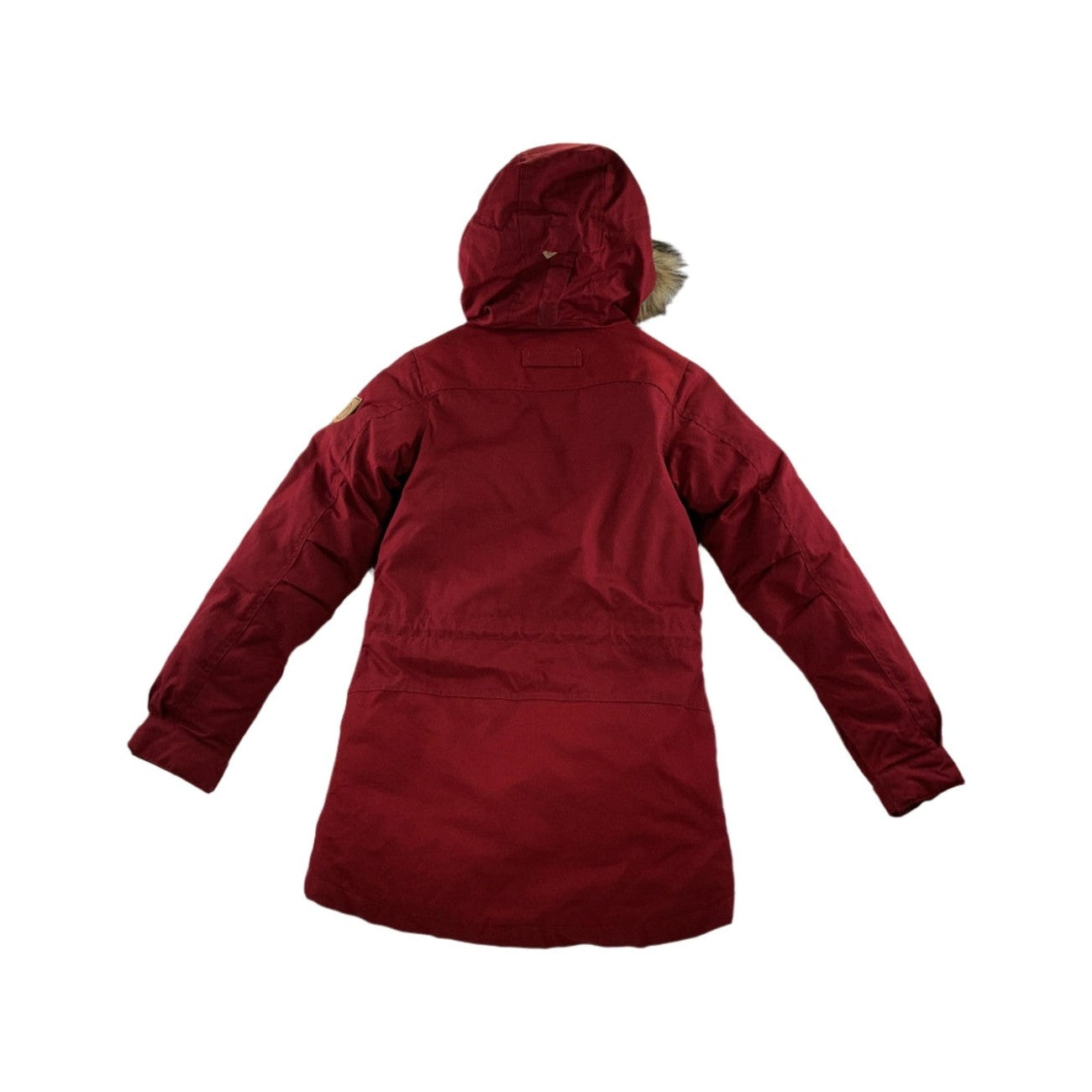 Fjallraven Women's Singi Down Jacket Red Maroon XXS USED - FERAL