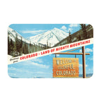 Found Image Greetings From Colorado CO-266 Postcard
