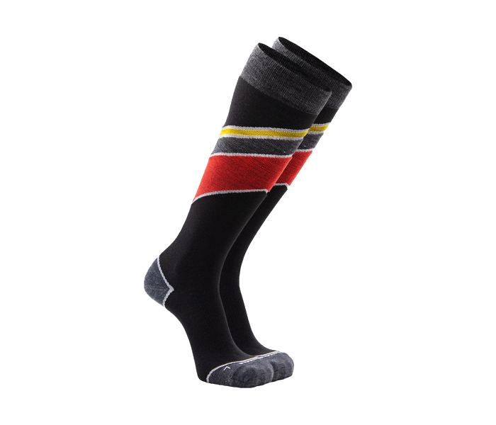 Fox River Socks Ski Peakheat Bomber Ultra Lightweight Over The Calf - FERAL