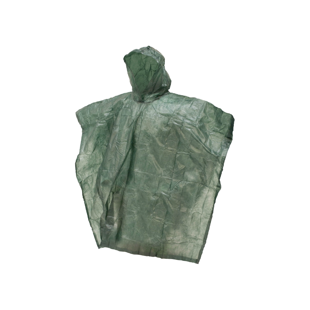 Frogg Togg Emergency Poncho Green