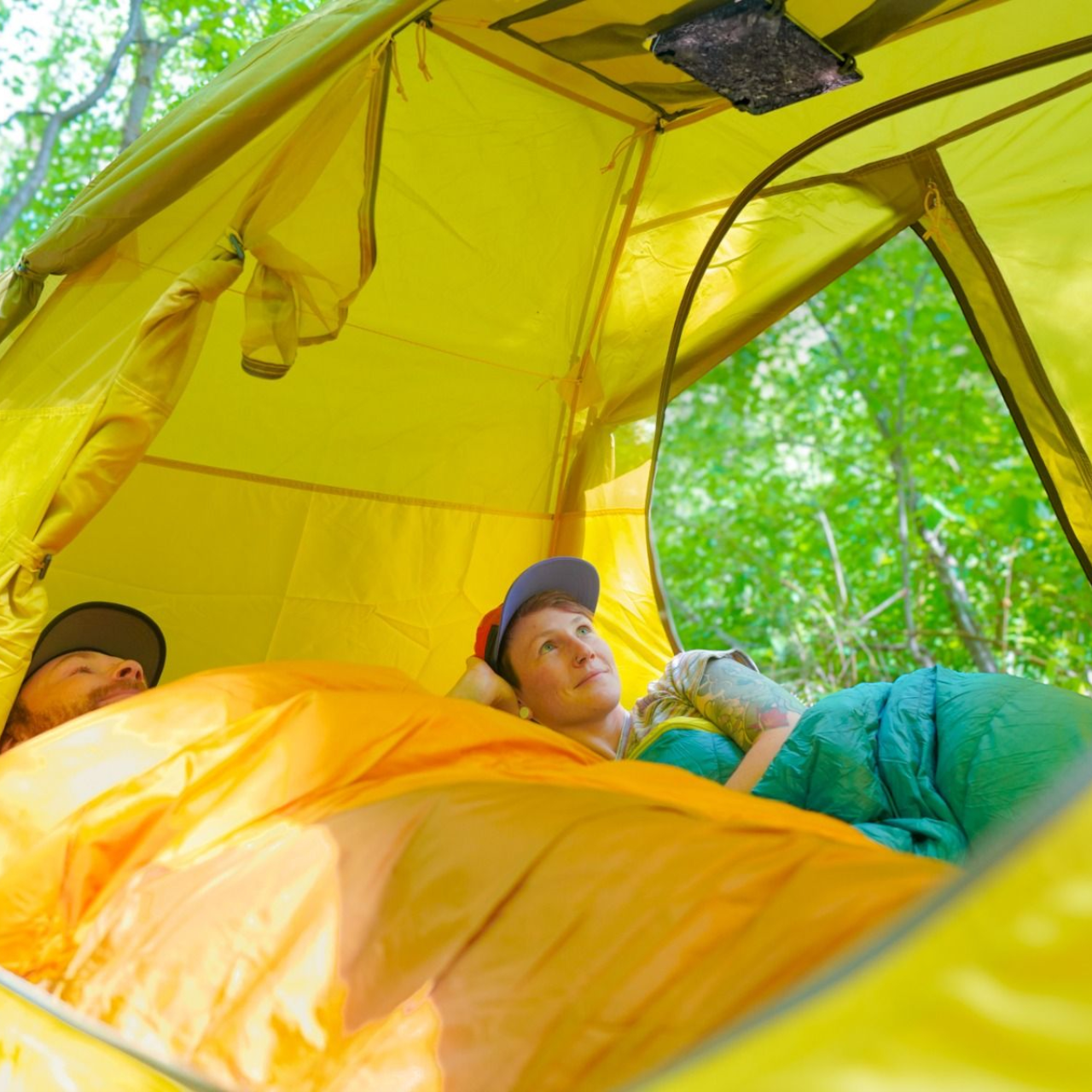 Peregrine Gannet 4 Person Tent w' Gear Loft Theater System - Includes Footprint - FERAL