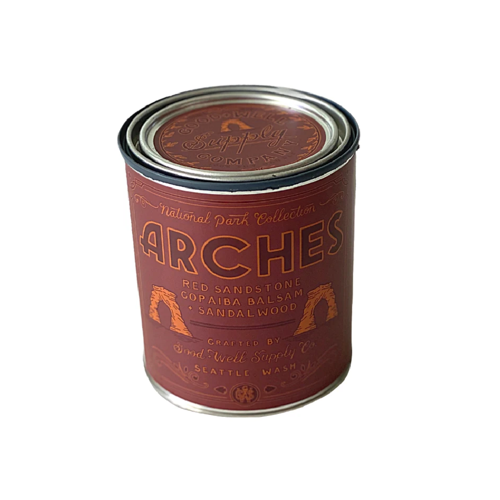 Good & Well Supply Co. Arches National Park Candle - 1/2 Pint