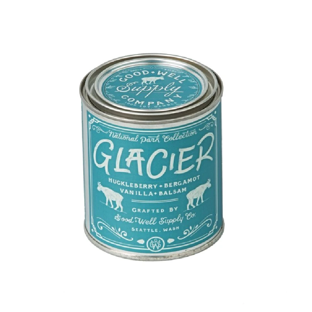 Good & Well Supply Co. Glacier National Park Candle - 1/2 Pint