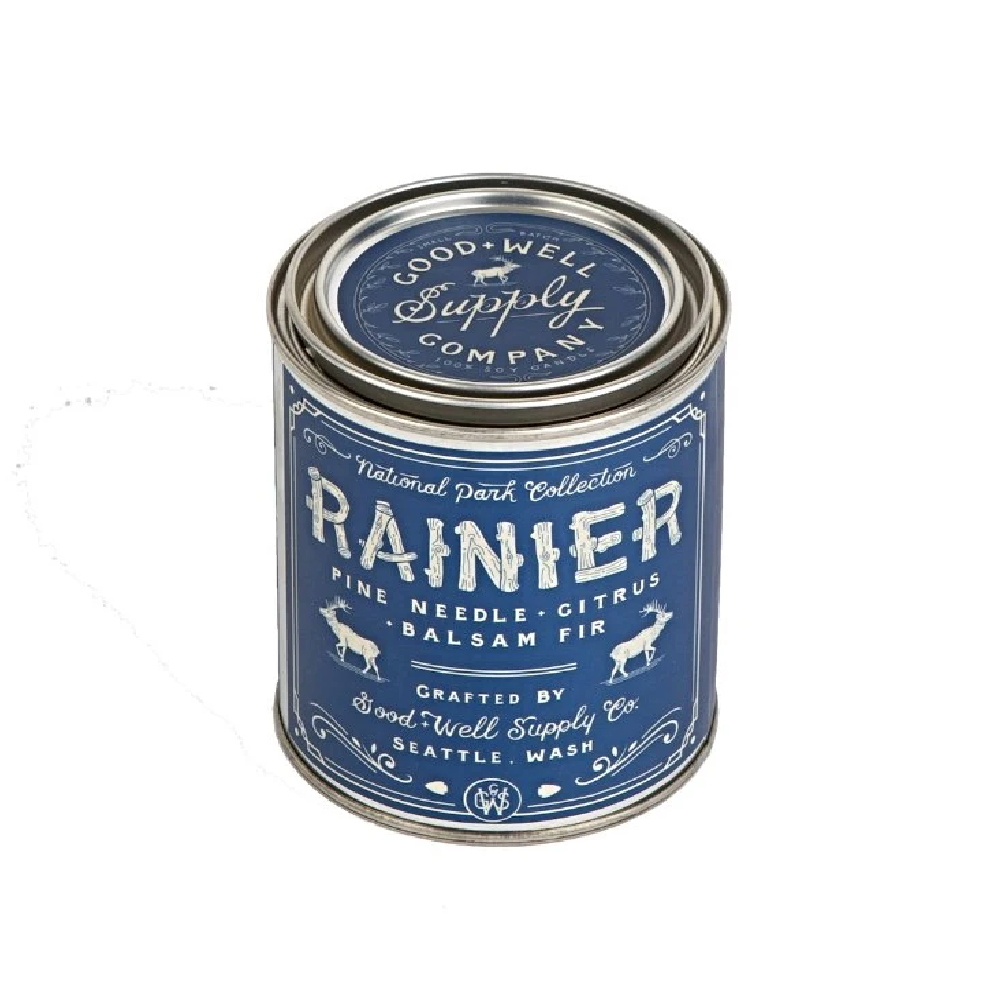 Good & Well Supply Co. Rainier National Park Candle - 1/2 Pint