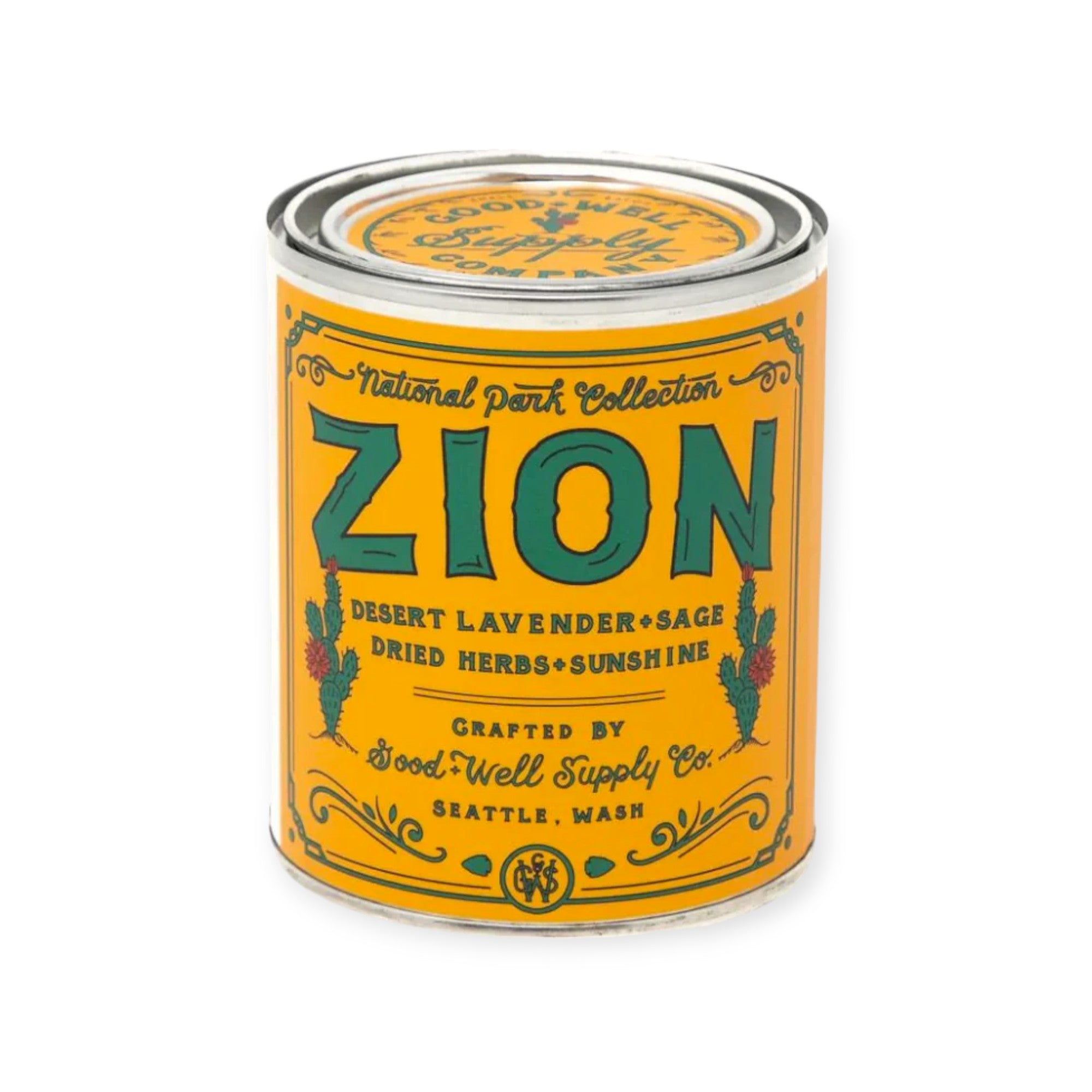 Good & Well Supply Co. Zion National Park Candle - 1/2 Pint