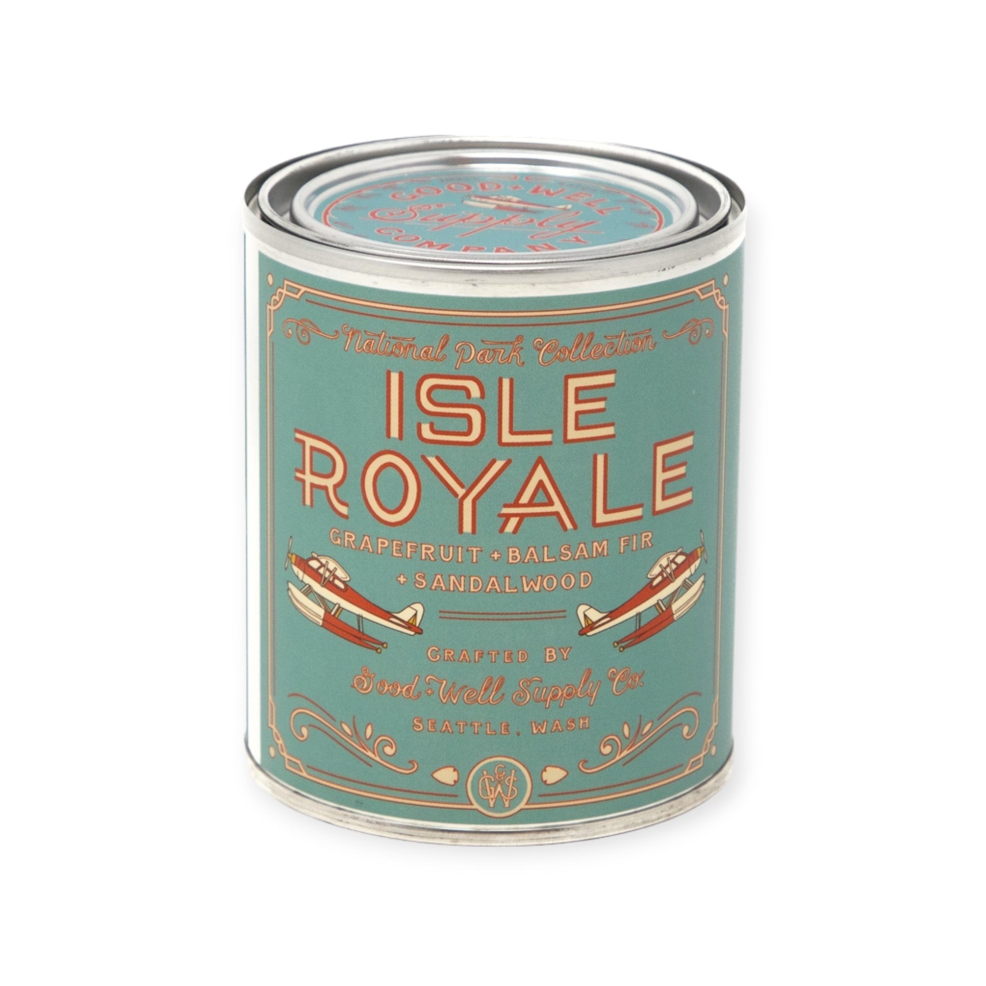 Good & Well Supply Co. Isle Royale National Park Candle - 1/2 Pint