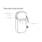 Gossamer Gear Shoulder Strap Pocket Large - FERAL