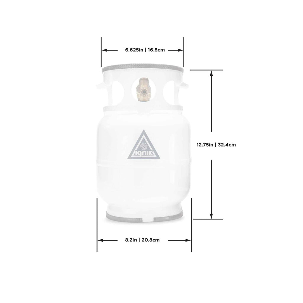 Ignik Refillable Gas Growler Deluxe