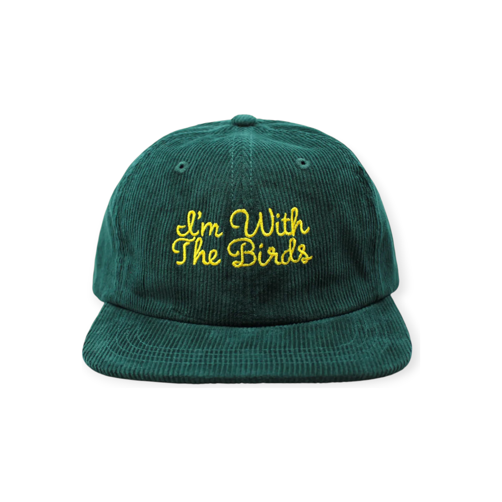 Bird Collective I'm With The Birds Corduroy Hat - FERAL